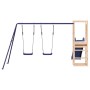 Solid pine wood outdoor playground by vidaXL, Swings and play structures - Ref: Foro24-3155957, Price: 244,89 €, Discount: %