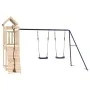 Solid pine wood outdoor playground by vidaXL, Swings and play structures - Ref: Foro24-3155969, Price: 301,24 €, Discount: %
