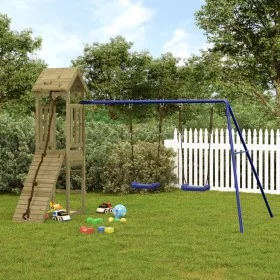 Impregnated pine wood outdoor playground by vidaXL, Swings and play structures - Ref: Foro24-3155818, Price: 260,42 €, Discou...