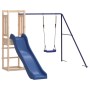 Spielplatz im Freien aus massivem Kiefernholz von vidaXL, Schaukeln und Spielgeräte - Ref: Foro24-3155954, Preis: 225,47 €, R...