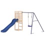 Spielplatz im Freien aus massivem Kiefernholz von vidaXL, Schaukeln und Spielgeräte - Ref: Foro24-3155954, Preis: 225,47 €, R...