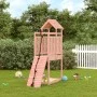 Children's playhouse with Douglas fir wood climbing wall by vidaXL, Swings and play structures - Ref: Foro24-3155964, Price: ...