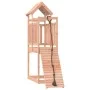 Children's playhouse with Douglas fir wood climbing wall by vidaXL, Swings and play structures - Ref: Foro24-3155964, Price: ...