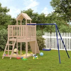 Outdoor playground made of solid pine wood by vidaXL, Swings and play structures - Ref: Foro24-3155834, Price: 364,34 €, Disc...