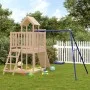 Outdoor playground made of solid pine wood by vidaXL, Swings and play structures - Ref: Foro24-3155834, Price: 364,34 €, Disc...