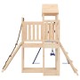 Spielplatz im Freien aus massivem Zirbenholz von vidaXL, Schaukeln und Spielgeräte - Ref: Foro24-3155834, Preis: 272,32 €, Ra...