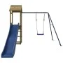 Outdoor playground made of impregnated pine wood by vidaXL, Swings and play structures - Ref: Foro24-3155857, Price: 233,09 €...