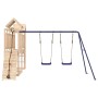 Spielplatz im Freien aus massivem Kiefernholz von vidaXL, Schaukeln und Spielgeräte - Ref: Foro24-3155972, Preis: 357,17 €, R...