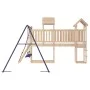 Parque infantil de exterior madera maciza de pino de vidaXL, Columpios y estructuras de juegos - Ref: Foro24-3155972, Precio:...