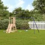 Parque infantil de exterior madera maciza de pino by vidaXL, Swings and play structures - Ref: Foro24-3155921, Price: 180,47 ...
