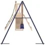 Parque infantil de exterior madera maciza de pino by vidaXL, Swings and play structures - Ref: Foro24-3155921, Price: 180,47 ...