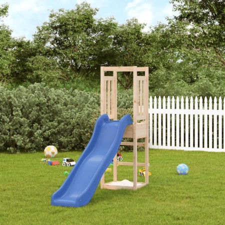 Spielplatz im Freien aus massivem Kiefernholz von vidaXL, Schaukeln und Spielgeräte - Ref: Foro24-3155942, Preis: 170,66 €, R...
