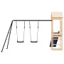 Parque infantil de exterior madera maciza de pino by vidaXL, Swings and play structures - Ref: Foro24-3155822, Price: 260,62 ...