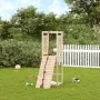 Spielhaus mit Kletterwand aus massivem Kiefernholz von vidaXL, Schaukeln und Spielgeräte - Ref: Foro24-3155945, Preis: 105,74...