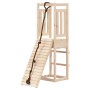 Spielhaus mit Kletterwand aus massivem Kiefernholz von vidaXL, Schaukeln und Spielgeräte - Ref: Foro24-3155945, Preis: 105,74...