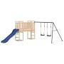 Solid pine wood outdoor playground by vidaXL, Swings and play structures - Ref: Foro24-3155960, Price: 393,96 €, Discount: %