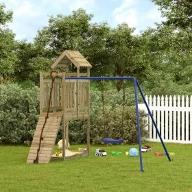 Impregnated pine wood outdoor playground by vidaXL, Swings and play structures - Ref: Foro24-3155968, Price: 318,41 €, Discou...