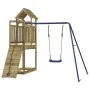 Spielplatz im Freien aus imprägniertem Kiefernholz von vidaXL, Schaukeln und Spielgeräte - Ref: Foro24-3155968, Preis: 318,41...