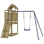 Spielplatz im Freien aus imprägniertem Kiefernholz von vidaXL, Schaukeln und Spielgeräte - Ref: Foro24-3155968, Preis: 326,98...