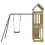 Impregnated pine wood outdoor playground by vidaXL, Swings and play structures - Ref: Foro24-3155968, Price: 318,41 €, Discou...