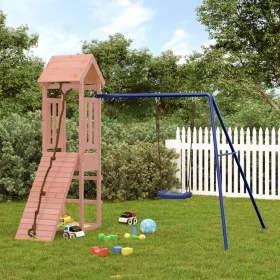 Douglas-Massivholz-Außenspielplatz von vidaXL, Schaukeln und Spielgeräte - Ref: Foro24-3155814, Preis: 179,04 €, Rabatt: %