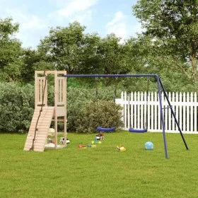 Solid pine wood outdoor playground by vidaXL, Swings and play structures - Ref: Foro24-3155951, Price: 228,30 €, Discount: %
