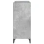 Plattenschrank aus betongrauem Sperrholz, 84,5 x 38 x 89 cm von vidaXL, CD- und DVD-Speicher - Ref: Foro24-832001, Preis: 67,...