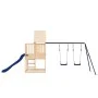 Solid pine wood outdoor playground by vidaXL, Swings and play structures - Ref: Foro24-3155939, Price: 419,27 €, Discount: %