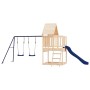 Spielplatz im Freien aus massivem Kiefernholz von vidaXL, Schaukeln und Spielgeräte - Ref: Foro24-3155939, Preis: 444,98 €, R...
