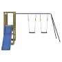 Parque infantil de exterior madera de pino impregnada de vidaXL, Columpios y estructuras de juegos - Ref: Foro24-3155962, Pre...