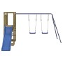 Spielplatz im Freien aus imprägniertem Kiefernholz von vidaXL, Schaukeln und Spielgeräte - Ref: Foro24-3155962, Preis: 434,10...