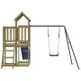 Impregnated pine wood outdoor playground by vidaXL, Swings and play structures - Ref: Foro24-3155842, Price: 397,76 €, Discou...