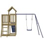 Spielplatz im Freien aus imprägniertem Kiefernholz von vidaXL, Schaukeln und Spielgeräte - Ref: Foro24-3155842, Preis: 408,33...