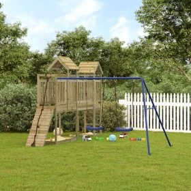 Impregnated pine wood outdoor playground by vidaXL, Swings and play structures - Ref: Foro24-3155974, Price: 521,07 €, Discou...