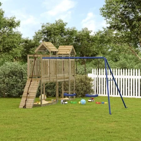 Impregnated pine wood outdoor playground by vidaXL, Swings and play structures - Ref: Foro24-3155974, Price: 521,07 €, Discou...