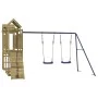 Impregnated pine wood outdoor playground by vidaXL, Swings and play structures - Ref: Foro24-3155974, Price: 521,07 €, Discou...