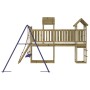 Spielplatz im Freien aus imprägniertem Kiefernholz von vidaXL, Schaukeln und Spielgeräte - Ref: Foro24-3155974, Preis: 535,61...
