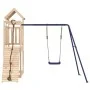 Solid pine wood outdoor playground by vidaXL, Swings and play structures - Ref: Foro24-3155966, Price: 292,69 €, Discount: %