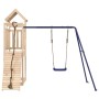 Spielplatz im Freien aus massivem Kiefernholz von vidaXL, Schaukeln und Spielgeräte - Ref: Foro24-3155966, Preis: 224,64 €, R...
