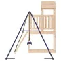 Spielplatz im Freien aus massivem Kiefernholz von vidaXL, Schaukeln und Spielgeräte - Ref: Foro24-3155966, Preis: 218,71 €, R...