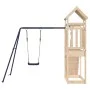 Solid pine wood outdoor playground by vidaXL, Swings and play structures - Ref: Foro24-3155966, Price: 292,69 €, Discount: %