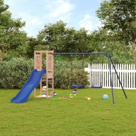 Douglas-Massivholz-Außenspielplatz von vidaXL, Schaukeln und Spielgeräte - Ref: Foro24-3155958, Preis: 253,64 €, Rabatt: %
