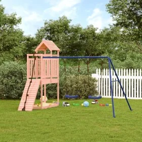 Douglas-Massivholz-Außenspielplatz von vidaXL, Schaukeln und Spielgeräte - Ref: Foro24-3155970, Preis: 221,49 €, Rabatt: %
