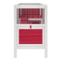 Solid red pine wood hutch 103x44x69.5 cm by vidaXL, Cages and habitats for small animals - Ref: Foro24-172299, Price: 88,05 €...
