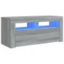 TV-Schrank mit LED-Leuchten Sonomagrau 90x35x40 cm von vidaXL, TV-Möbel - Ref: Foro24-822722, Preis: 61,41 €, Rabatt: %