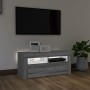 TV-Schrank mit LED-Leuchten Sonomagrau 90x35x40 cm von vidaXL, TV-Möbel - Ref: Foro24-822722, Preis: 62,28 €, Rabatt: %