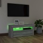 TV-Schrank mit LED-Leuchten Sonomagrau 90x35x40 cm von vidaXL, TV-Möbel - Ref: Foro24-822722, Preis: 62,28 €, Rabatt: %
