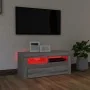 TV-Schrank mit LED-Leuchten Sonomagrau 90x35x40 cm von vidaXL, TV-Möbel - Ref: Foro24-822722, Preis: 61,41 €, Rabatt: %