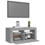 TV-Schrank mit LED-Leuchten Sonomagrau 90x35x40 cm von vidaXL, TV-Möbel - Ref: Foro24-822722, Preis: 61,41 €, Rabatt: %