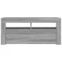 TV-Schrank mit LED-Leuchten Sonomagrau 90x35x40 cm von vidaXL, TV-Möbel - Ref: Foro24-822722, Preis: 61,41 €, Rabatt: %